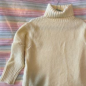 Pale Yellow Knit Sweater